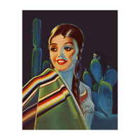 Pinup Mexican Girl (Print Only)