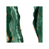 Emerald & Gold Agate Texture 14 (Print Only) thumbnail