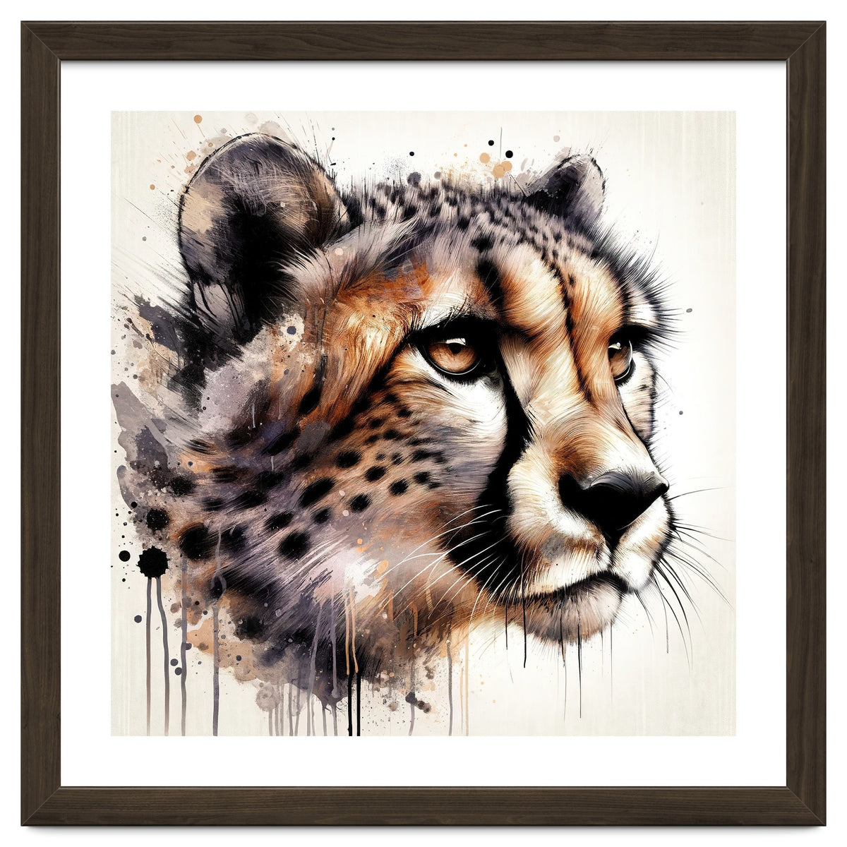 Watercolor Cheetah