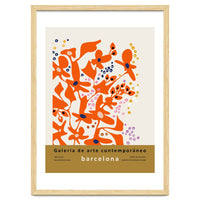 Contemporary art gallery Barcelona design and interior