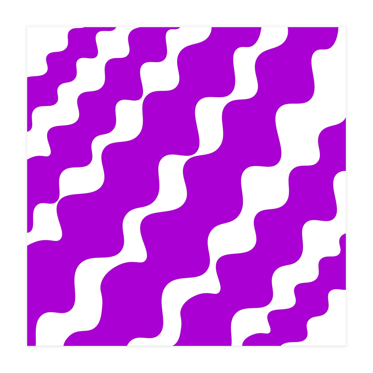 Purple Wavy Pattern (Print Only)