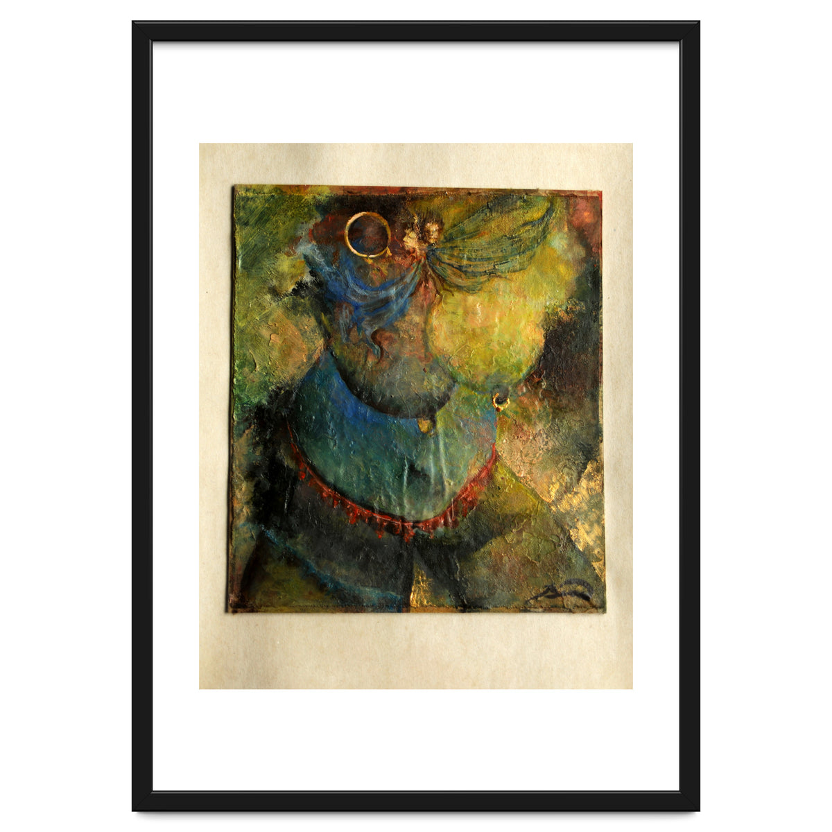 Angels.acryl.25x23cm