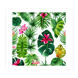 The Tropic, Banana Leaves Tropical Jungle Botanical, Palm Plants Monstera Nature, Bohemian Plants Floral (Print Only) thumbnail