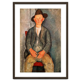 Amadeo Modigliani / 'The Young Farmer', 1918, Oil on canvas. thumbnail