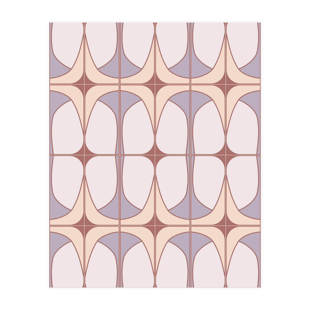 Romantic Deco Tiles (Print Only)