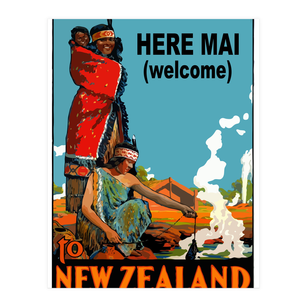 New Zealand, Welcome (Print Only)
