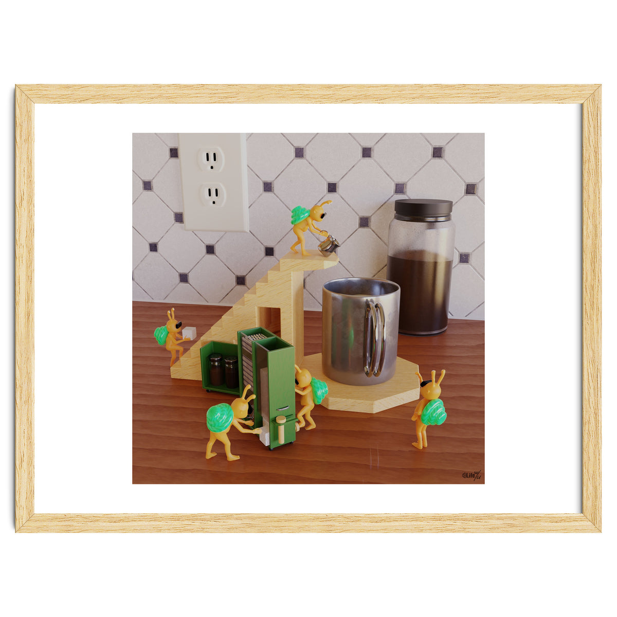 Coffee Support - angle #1 (Lwuba 038 Coffee Support 01)