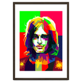 David Gilmour Pink Floyd Classic Rock Art WPAP thumbnail