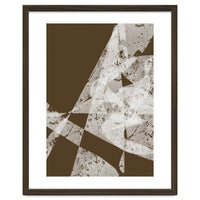 Abstract White Scratch