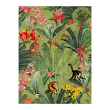 Monkeys In Tropical Jungle Paradise (Print Only) thumbnail