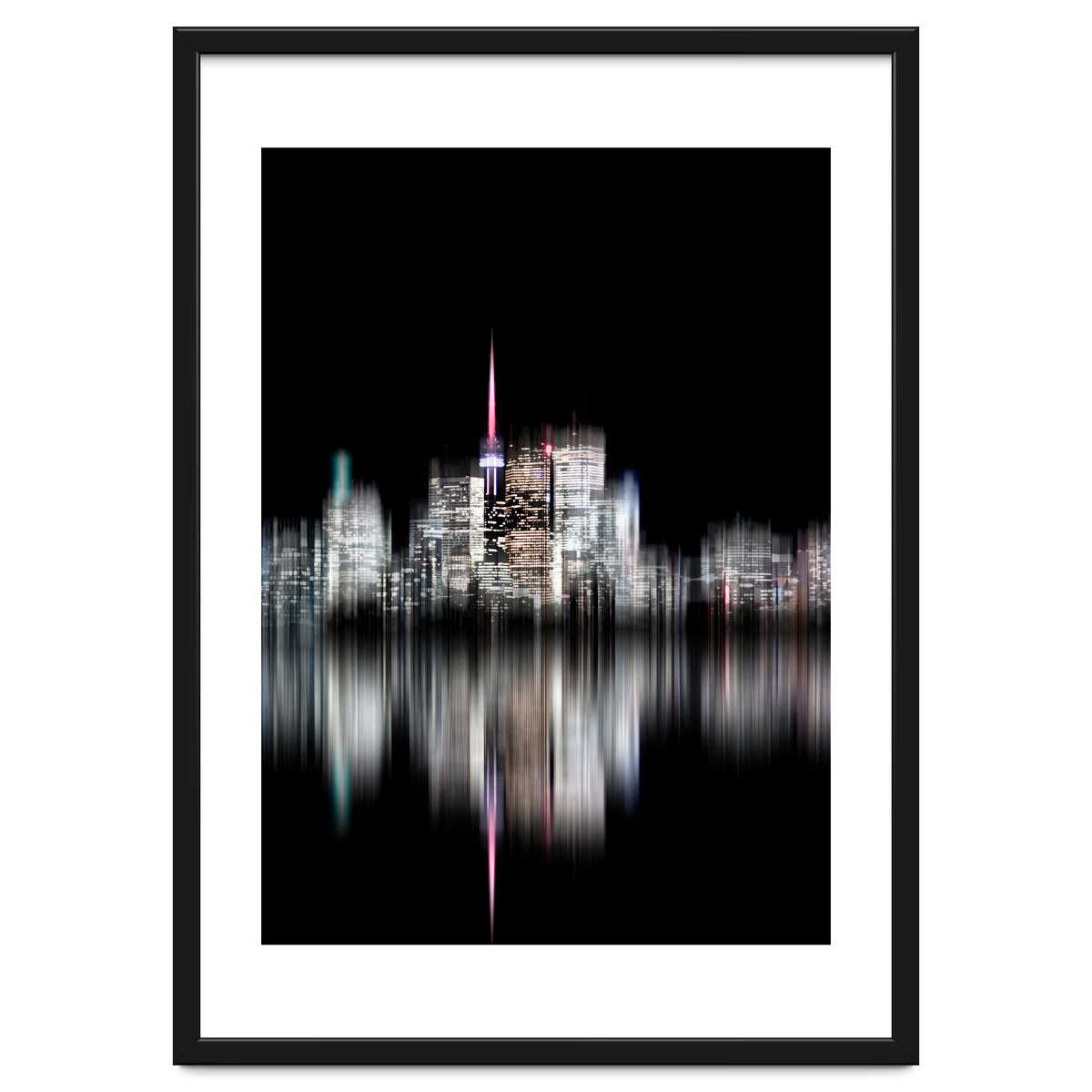 Toronto Skyline Blur Version No 2