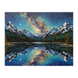 Midnight Mountain Reflection (Print Only) thumbnail