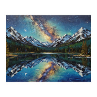 Midnight Mountain Reflection (Print Only)