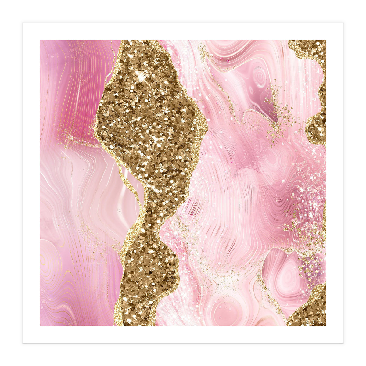 Agate Glitter Dazzle Texture 16  (Print Only)