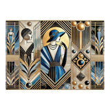 Jazz Age Sophistication In Art Deco (Print Only) thumbnail