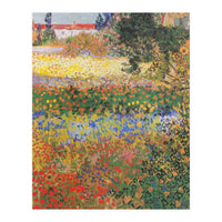 Vincent van Gogh – Flowering Garden – Classic Floral Masterpiece (Print Only)