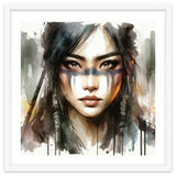 Ethereal Asian Warrior Gaze thumbnail