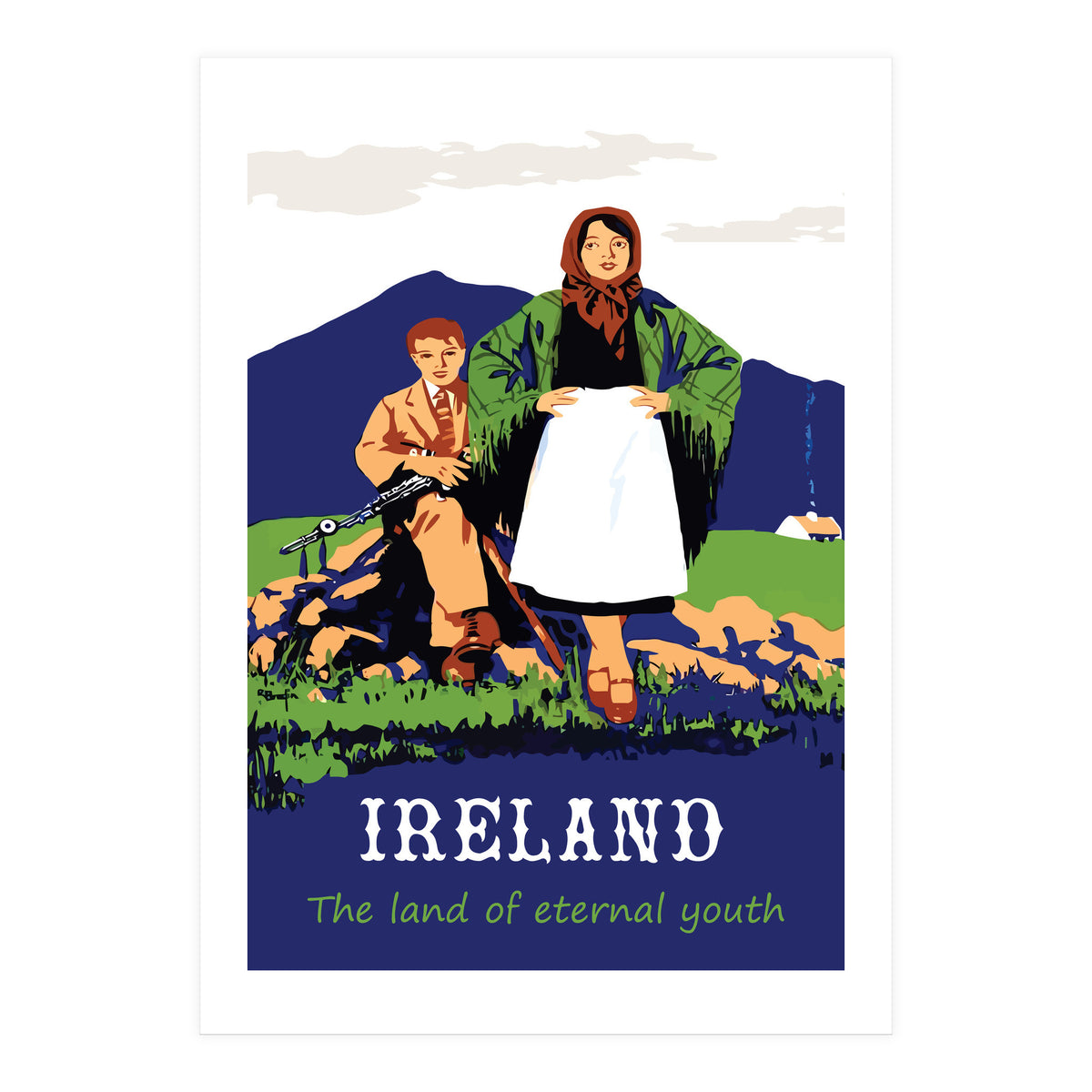 Ireland, the Land of Eternal Youth (Print Only)
