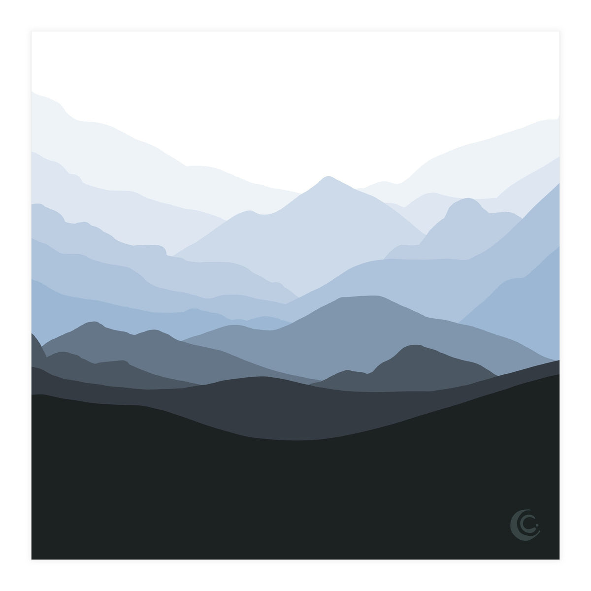 Meditative (Layers) (Print Only)