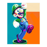Mario Luigi Pop Art Cartoon Pop Art (Print Only) thumbnail