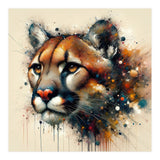 Watercolor Cougar Portrait (Print Only) thumbnail