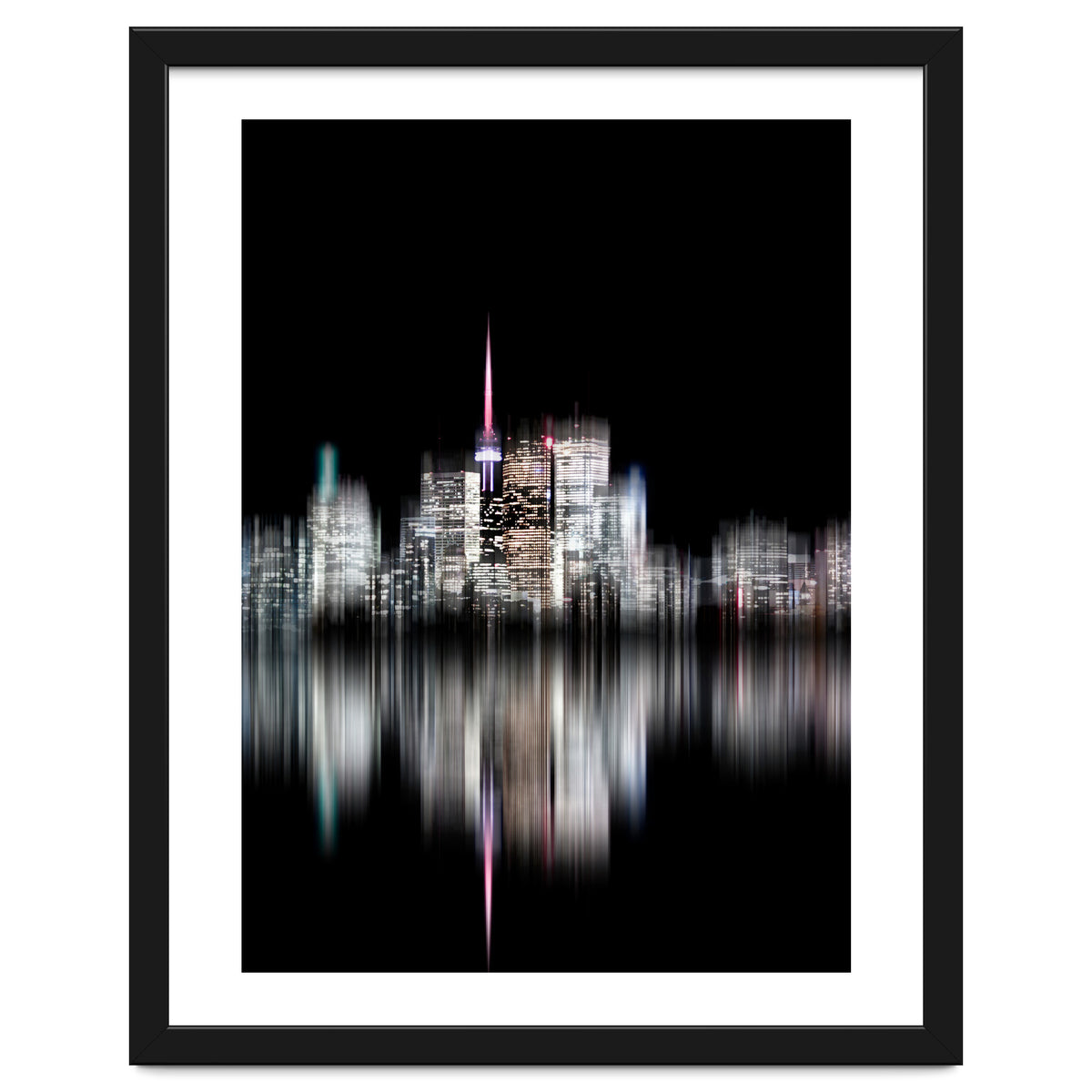 Toronto Skyline Blur Version No 2