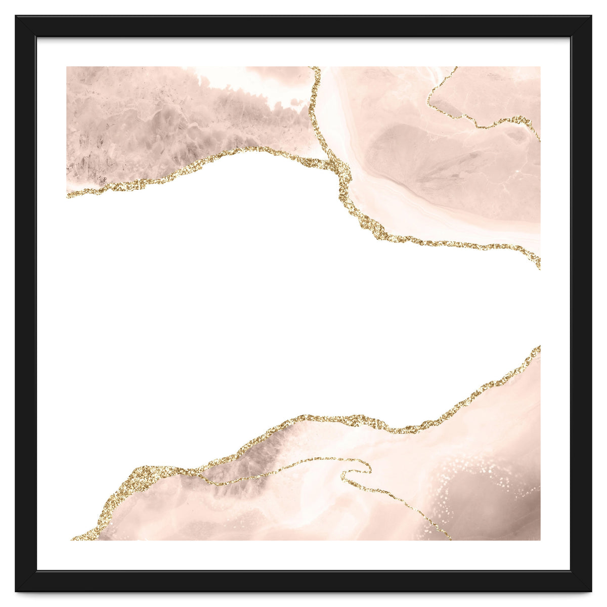 Ivory & Gold Agate Texture 09