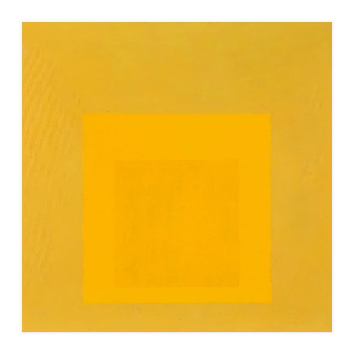 JOSEF ALBERS - HOMAGE TO THE SQUARE YELLOW (Print Only)
