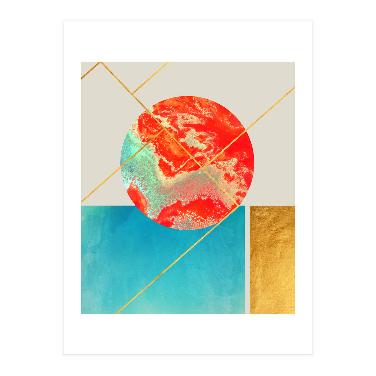 Earth & Sea #society6 #decor #buyart (Print Only)