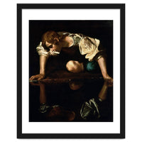 Caravaggio – Narcissus (ca. 1600) | Dramatic Baroque Masterpiece