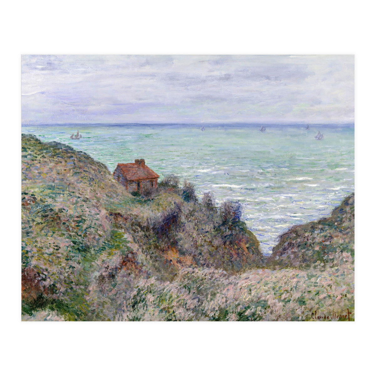 Cabin of the Customs Watch. (Print Only)