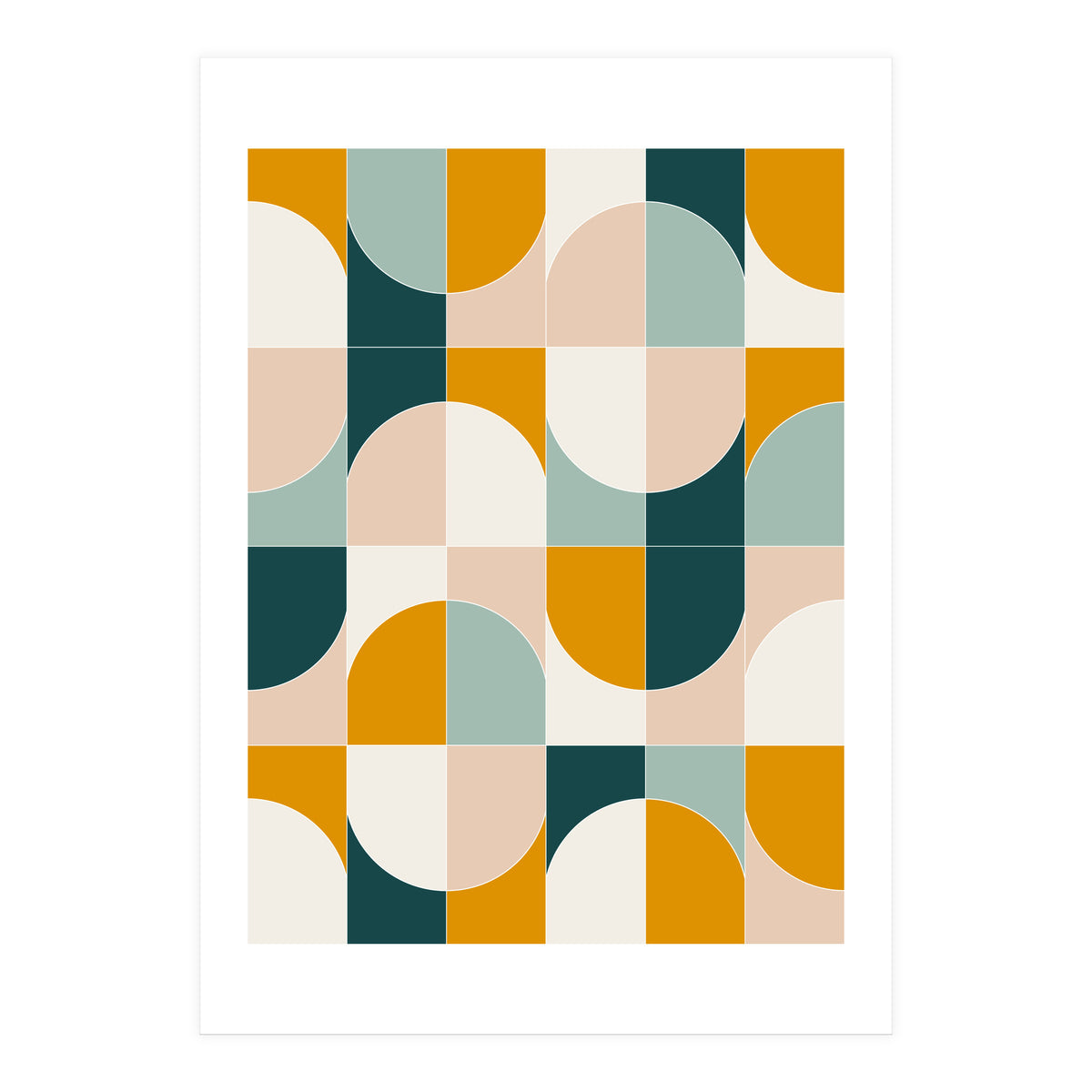 Bold Geo Tiles 01 (Print Only)