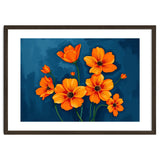 Orange Blue Flower thumbnail