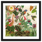 Exotic Lush Jungle And Wild Animals Landscape thumbnail