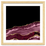 Burgundy & Gold Agate Texture 17 thumbnail