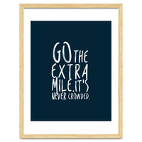 Go The Extra Mile