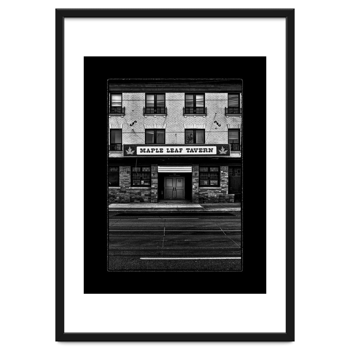 Maple Leaf Tavern No 1 with Border