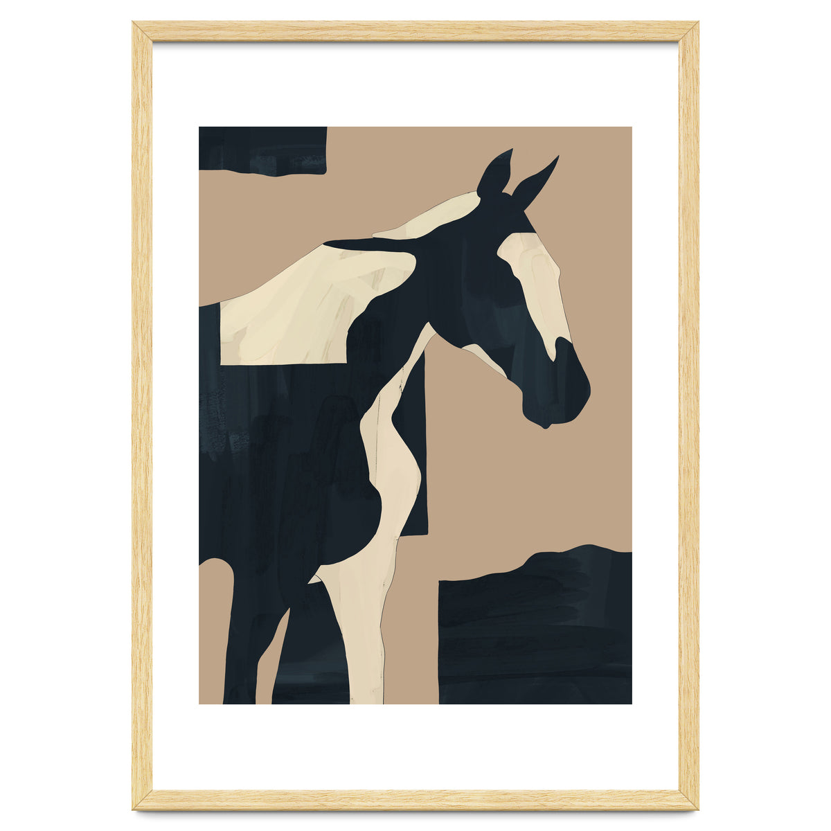 Abstract Minimal Horse 7