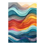 Abstract Layered Wave Landscape (Print Only) thumbnail