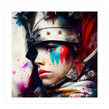 Powerful Medieval Warrior Woman #1 (Print Only) thumbnail