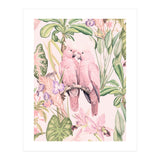 Pink Cockatoos in Love (Print Only) thumbnail
