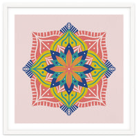 Colorful abstract mandala