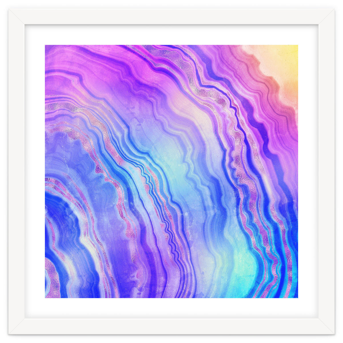 Neon Agate Texture 07
