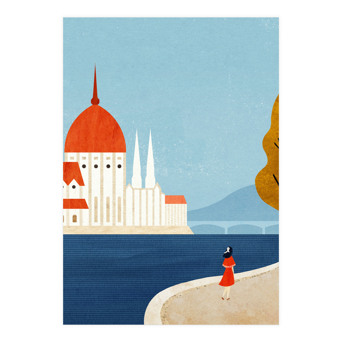 Autumn In Budapest (Print Only)