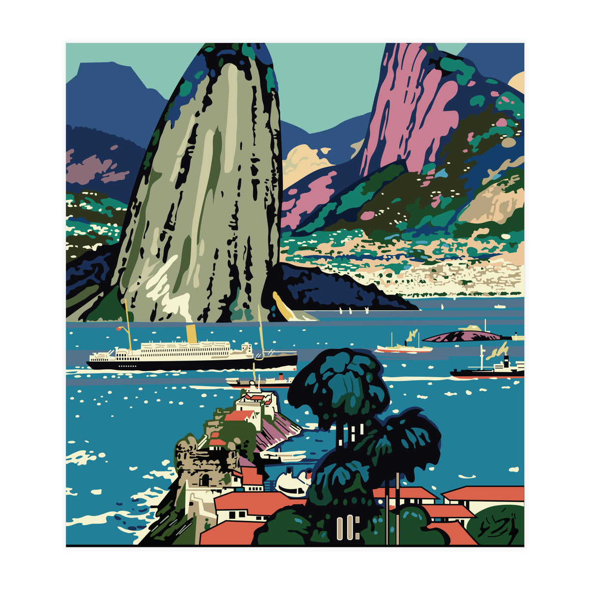 Rio De Janeiro, Brazil (Print Only)