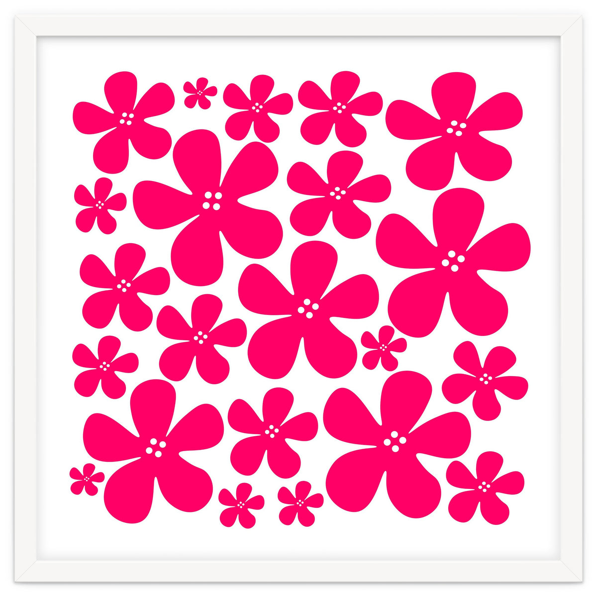 Pink Flowers Pattern