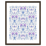 Bohemian Garden Blue Pattern thumbnail