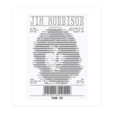 Receipt Art Jim Morrison (Print Only) thumbnail