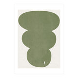GREEN WATERCOLOR SHAPES NO.4 (Print Only) thumbnail