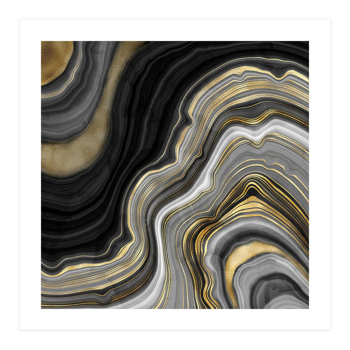 Agate Texture 10 (Print Only)